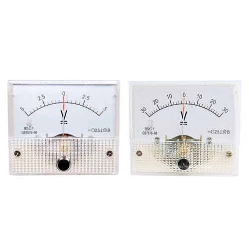 Voltmètre CC bidirectionnel 85C1 ±500V à aiguille analogique de 150V