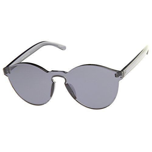 zeroUV - One Piece PC Lens Rimless Ultra-Bold Colorful Mono Block Sunglasses 60mm2