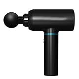 Pistola de masaje Masajeador muscular de tejido profundo para el alivio del dolor, masajeador eléctrico portátil de mano deportivo Motor sin cepillo alivio de cuerpo completo para