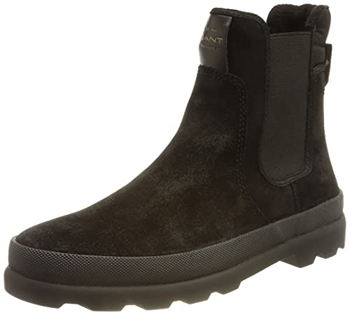 GANT FOOTWEAR Damen Frenny Boot Chelsea-Stiefel, Black w. blk Outsole, 38 EU Cover