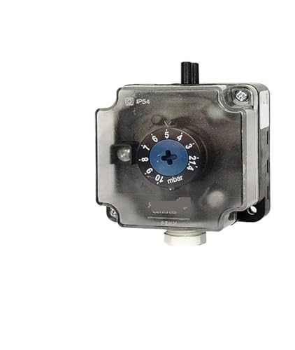 Pressostat différentiel P233A-50-AKC 6~50mbar à haute sensibilité pour surveillance de flux d'air