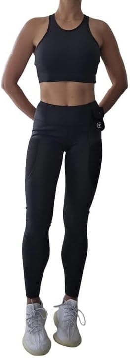 Women's 3 Piece Workout Set, Gym Outfits for Women with Sports Bra, Workout Jacket & High-Waisted Leggings,Yoga Outfit - Image 3