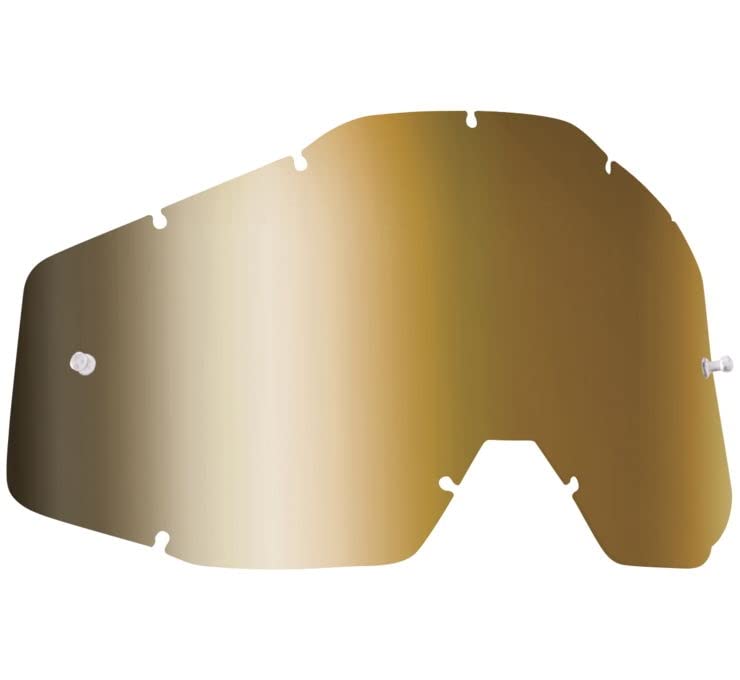 Fmf Replacement Lens for PowerBomb/PowerCore Goggles - Anti-Fog - True Gold Mirror