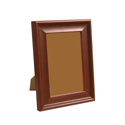 SUREK Marcos de fotos de madera, marcos de fotos rectangulares vintage for decoración colgante de pared del hogar o exhibición de mesa(A4)