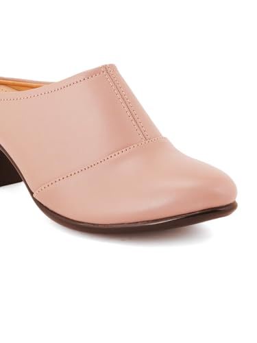 Image of ELLE Women's Slip-On Block Heel Mules
