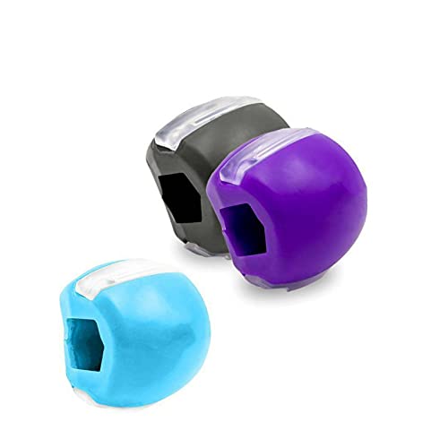 HAR LONDON FASHION Jaw Trainer for Women Men, Face and Neck Exerciser Reduce Double Chin Jawline Shaper (Purple)