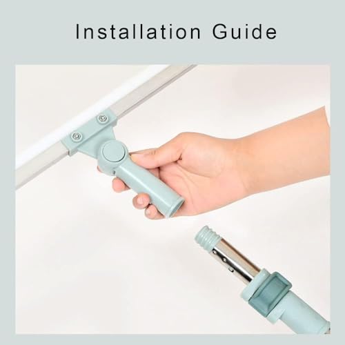Image of Magic Broom Sweeper for Floor Cleaning Multifunctional Silicone Broom & Bathroom Wiper Floor Cleaner for Tiles, Kitchen, Bathroom & Home Use Wet & Dry Sweeping Tool