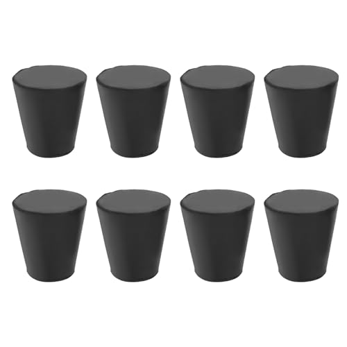 Coussinets d'isolation haut-parleur 45x50mm en caoutchouc lot de 8 pieds pour caisson et lecteur CD