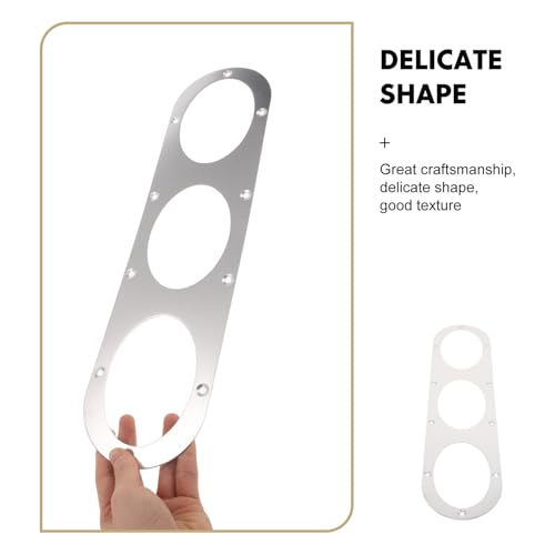 Diffuseur Arrière Pare-chocs Accessoire Modification Aérodynamique Aluminium Argenté - 3