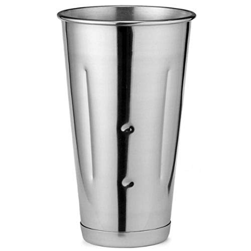 NJ Stainless Steel 900 ml Malt Cup, Milkshake Cup, Blender Cup, Cocktail Mixing Cup, Stainless Steel, Commercial Grade (B07SC4JX62) Amazon Price History, Amazon Price Tracker