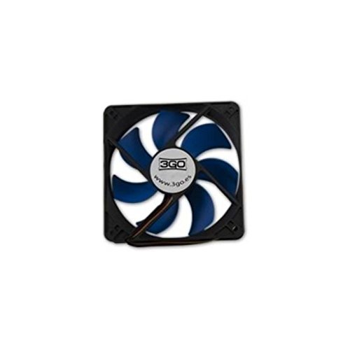 3GO FAN8 Boitier PC Ventilateur - Ventilateurs, refoidisseurs et radiateurs (Boitier PC, Ventilateur, 8 cm, 1400 TR/Min, 18 DB, 26,7 cfm)