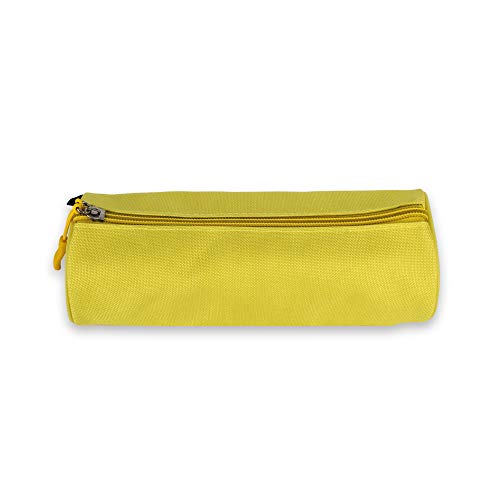 School Pencil Case 1 Zip Starplast – Large Capacity Pencil Case, Zip Closure, Durable Fabric, for School or Office Use – Yellow School Pencil Case 1 Zip Starplast – Large Capacity Pencil Case, Zip Closure, Durable Fabric, for School or Office Use – Yellow