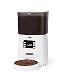 👍 SIMPLEMENTE PROGRAMABLE - Con el Toozey comedero automático para perros y gatos, puedes alimentar a tu mascota de manera confiable incluso cuando no estás presente y configurar hasta 6 comidas (máx. 20 porciones = 200 g por comida) usando el temporizador digital.