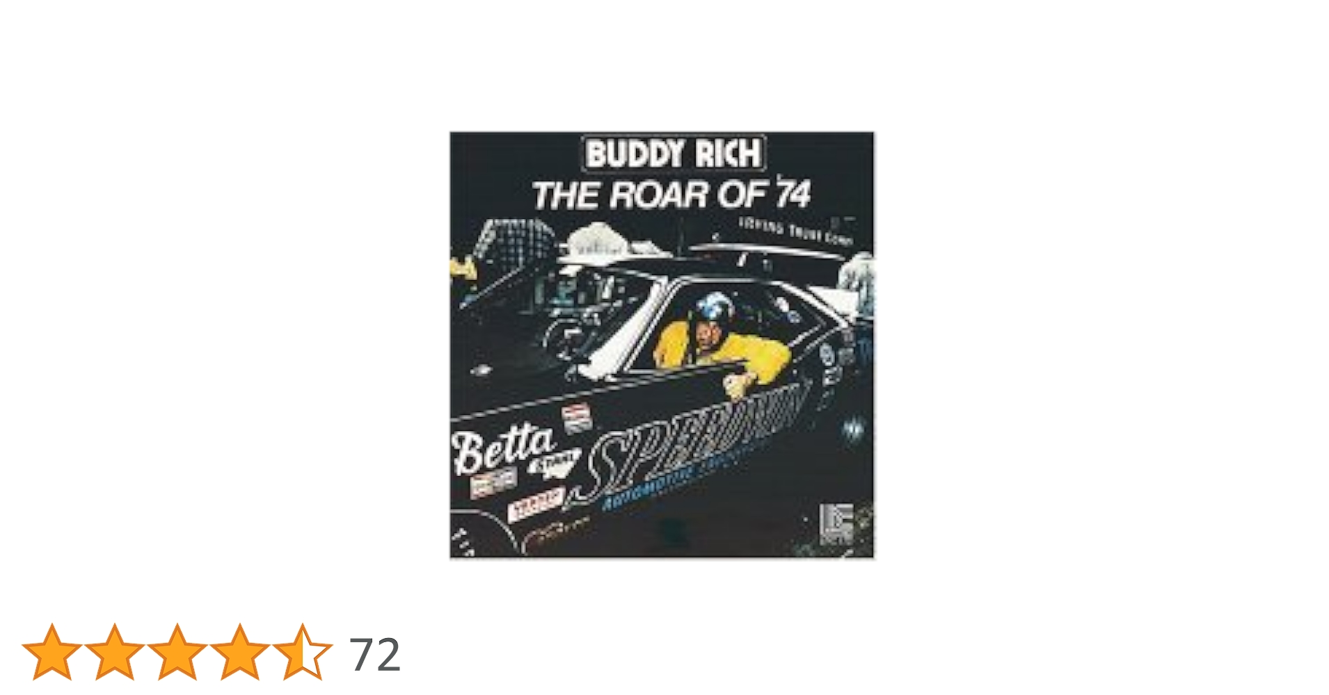 USオリジナル　BUDDY RICH THE ROAR OF 74 Buddy Rich – The Roar Of '74 – CD (Album, Reissue), 2004