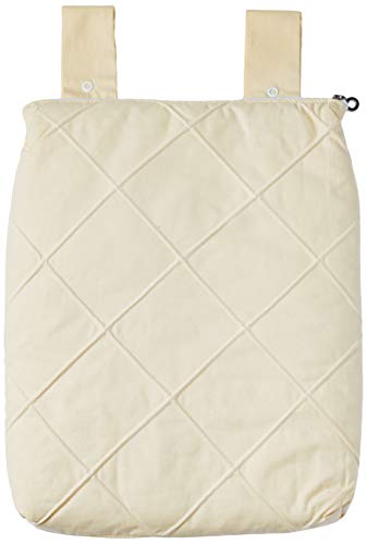 Porta Fraldas 3 pcs bordado ingles Brooklyn chevron cinza amarelo, Biramar Baby, Amarelo