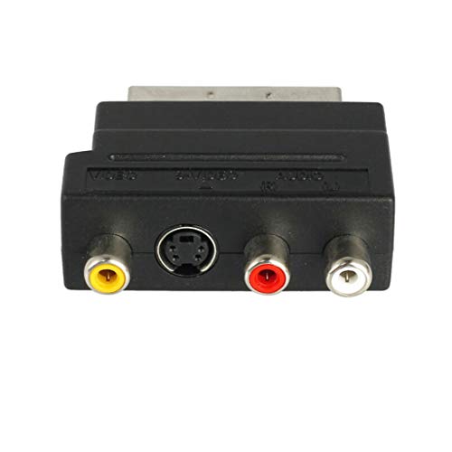 GUMEI 1Set USB2.0 VHS to DVD Converter Kit de périphérique de Capture vidéo Au-dio pour Windows 10