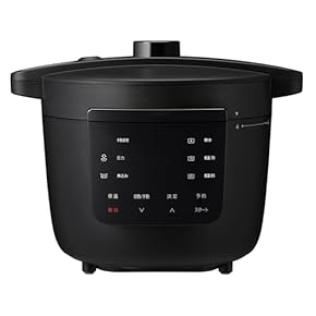 電気圧力鍋 ブラック デジタル操作 Amazon.co.jp: 電気圧力鍋 - キッチン家電: ホーム＆キッチン
