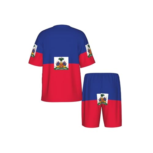 Pyjama drapeau haïtien pour stopper la chaleur nocturne et dormir en douceur