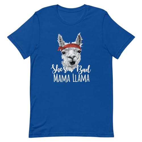 T-shirt She's a Bad Momma Lama une complicité unique