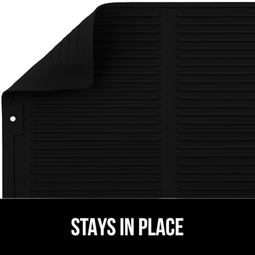 Gorilla Grip 840029691397 100% Bpa-Free Silicone Dish Drying Mat For Kitchen Counter, Slip Resistant Dishwashing Mat, Quick Dry, Heat Resistant Waterproof Sink Mats, Fits Under Rack thumb #4