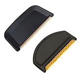 2 Piezas Removedor de Pelusa Portátil, Quita Bolas de la Ropa Manual, Quitapelusa Manual, Afeitadora para Ropa, Removedor de Pelusa y Bolas de Pelusilla Limpiador de Nudos y Afeitadora (C)