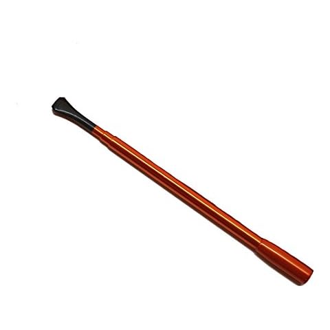 Utopiat Long Metal 8mm Functional Audrey Inspired Women Orange Fake Holder for Regular Size Products Cover