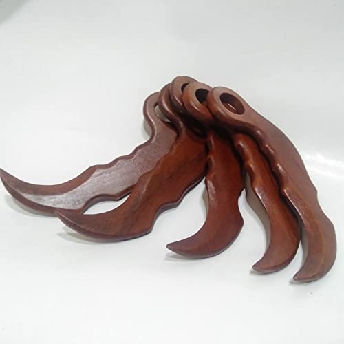Amazon | Set of 2 Teak Wood Pencak Silat Karambit 6.5 Inch
