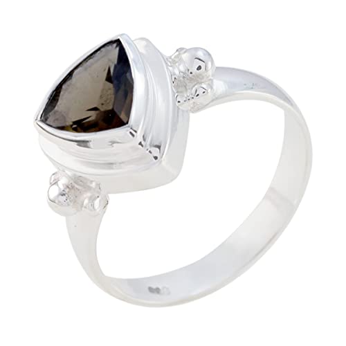 Bague en argent sterling 925 triangle personnalisable de House of Rings