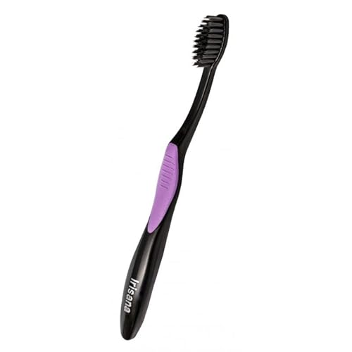 Irisana - Spazzolino da denti - Nero - Carbone