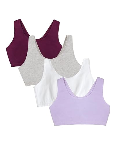Image of Fruit of the Loom Women's Built Up Tank Style Sports Bra Value Pack