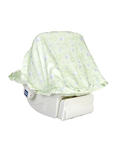 Image of Mee Mee 5 in 1 Baby Cozy Carry Cot Cum Rocker Car Seat (Green)