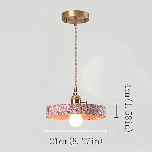 Lustre terrazzo E27 : la solution design pour plafond en ciment - 8