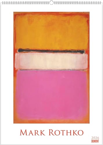 Mark Rothko 2026 - Kunst-Kalender - Poster-Kalender - 50X70