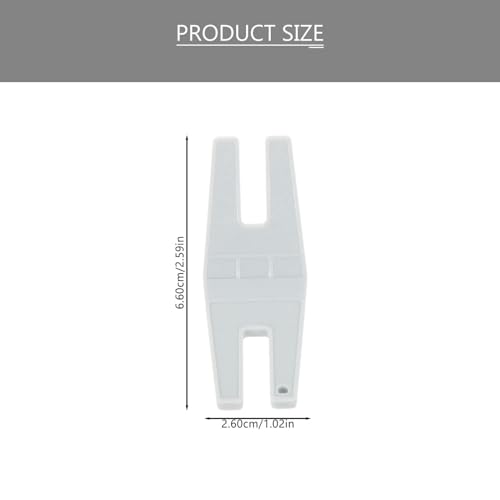 Placa prensatelas para máquina de coser botón 2 piezas miniatura 7
