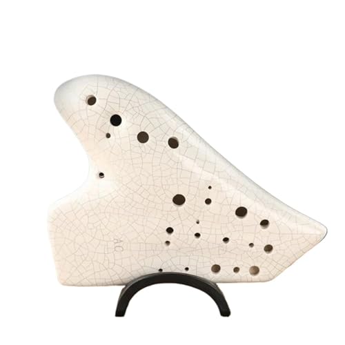 Ocarina triple alto en do instrument musique céramique flûte globulaire avec accessoires