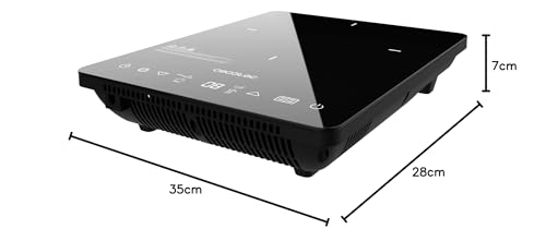 Plaque induction portable Cecotec compacte idéale pour studio étudiant ou repas sur la table