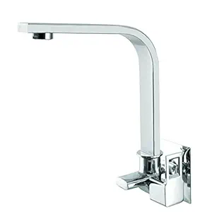 10X Brass Kitchen Sink Tap ST-9879 Wall Mount Square Shaped