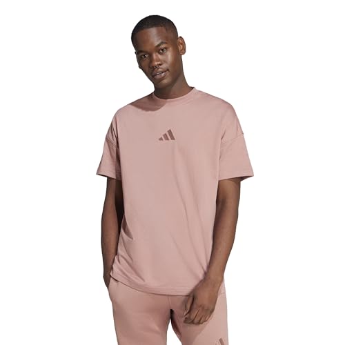 Adidas Men's All SZN Sportswear T-Shirt, Warm Clay, Small