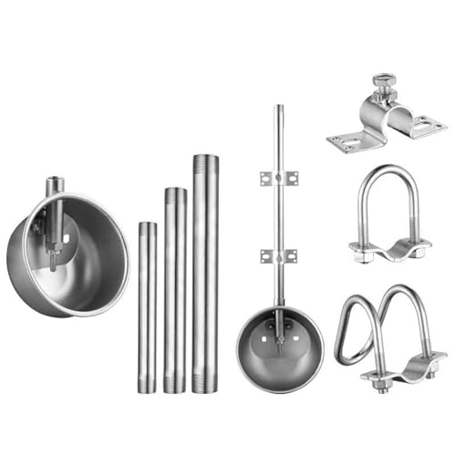 Abreuvoir pour porcs de 22 cm facile à installer pour éleveurs