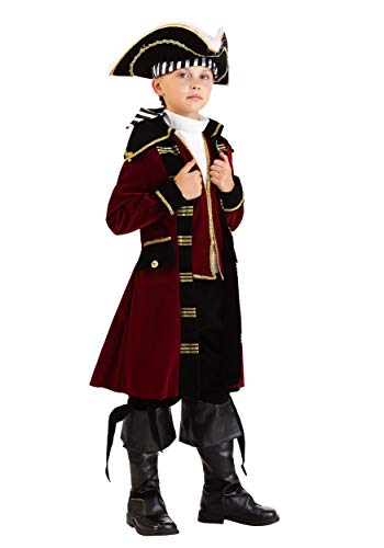 Disfraz completo Capitán Garfio para niños - S