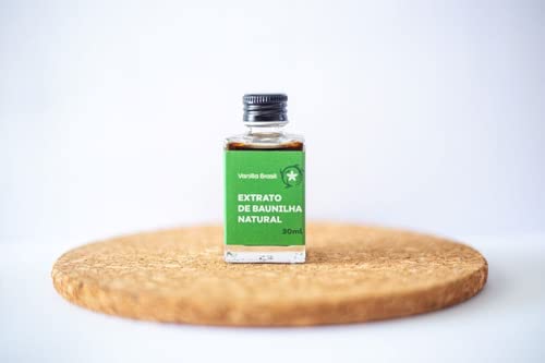Extrato De Baunilha Natural Vanilla Brasil 30 Ml Zero Açúcar