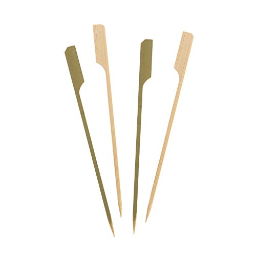 Royal 6 Inch Bamboo Paddle Pick, Package of 100