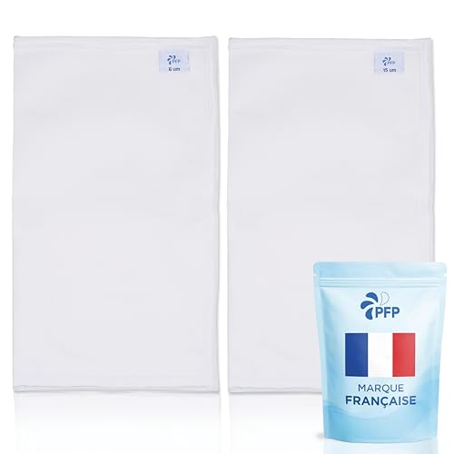 PFP Poche Filtrante Compatible avec Piscine Desjoyaux | 6 + 15 Microns Lot de 2 | Eau Limpide + Quotidien | Sac Filtrant | Chaussette Filtrante | Filtre...