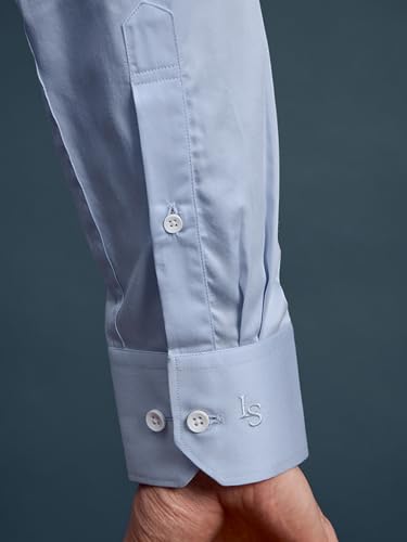 Image of LOUIS STITCH Men's Regular Fit Formal Shirts for Men (ST-S1-CF-900 (1))