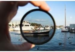 C-PL (Circular Polarizer) Multicoated | Multithreaded Glass Filter (58mm) For Canon Powershot G16 (Includes Lens Adapter)
