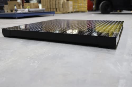 Báscula industrial de piso SellEton 40" x 40" 5000 lb miniatura 3
