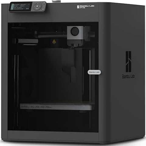 Bambu Lab P1S 3D Printer, Ready-to-Use FDM 3D Printer