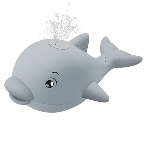 Spray de agua y juego musical interactivo de bañera para niños