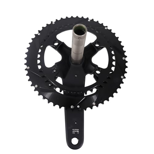 DJC Stone 110bcd Round Double Chainring for Shimano 105 R7100 UT R8100 DA R9200 R9100 Ultegra R8000 105 R7000 R9000 Road Bike 56-42T 55-40T 54-40T 53-39T 52-36T 50-34T 48-33T 46-32T(Round 48-33T) by DJC Components - Image 8