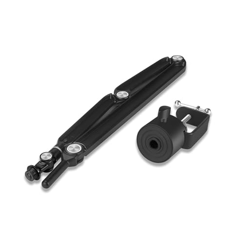 Adjustable Microphone Boom Arm Desk Stand 360 Rotatable Scissor Arm 3/8 5/8inch Threaded For Studio And Broadcast Use